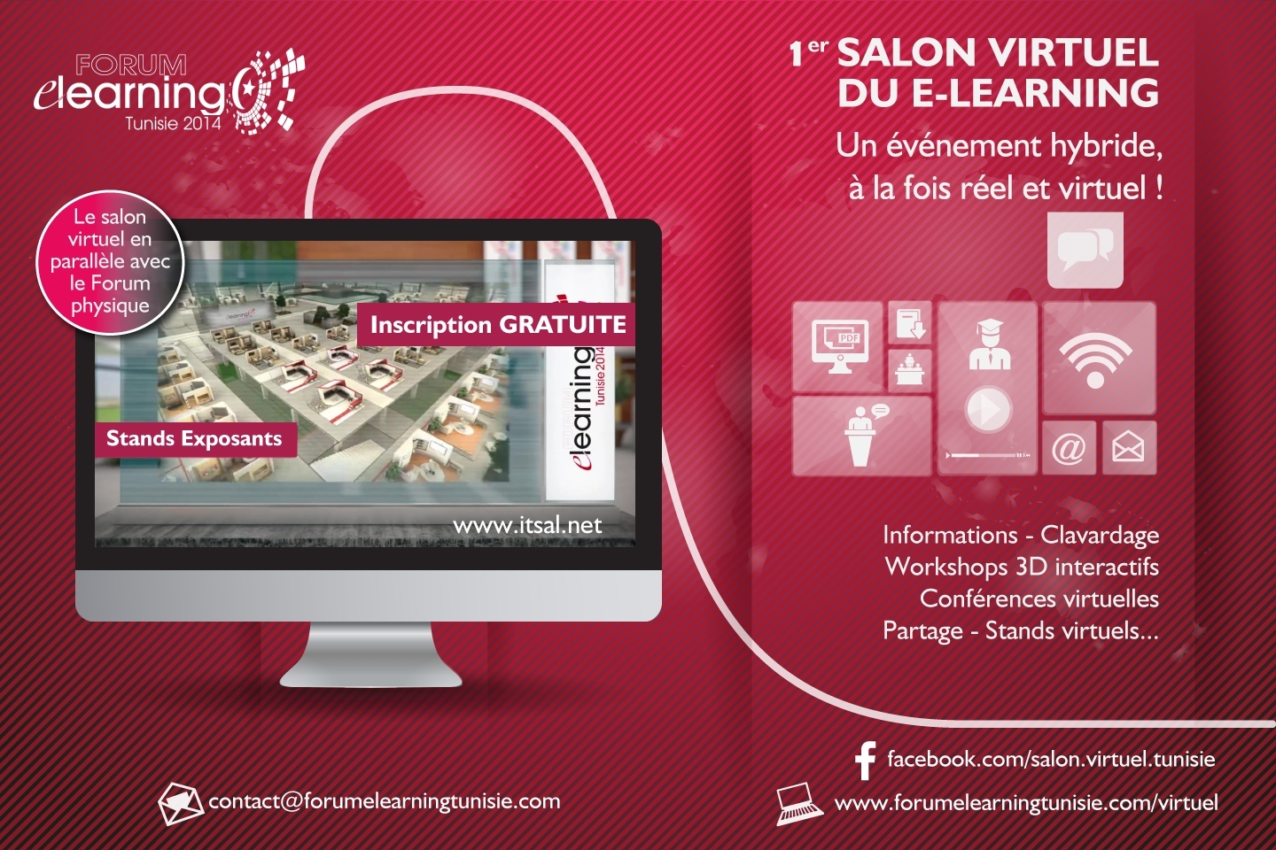 Salon Virtuel Forum E learning Tunisie
